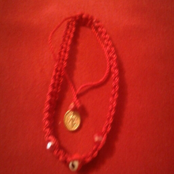 Men's.  Unisex  Red Protection bracelet. LAST 1 - Picture 3 of 3